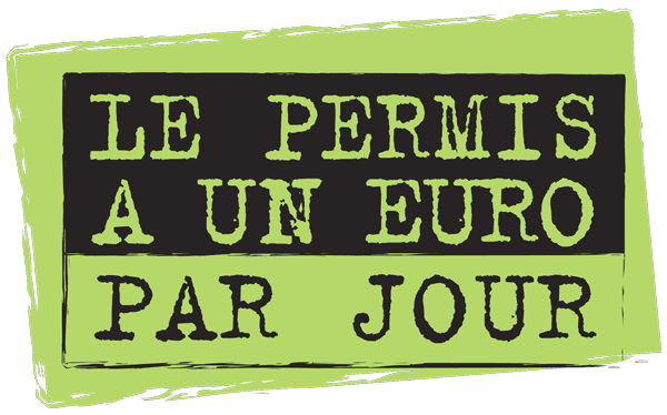 permis à 1 euro par jour